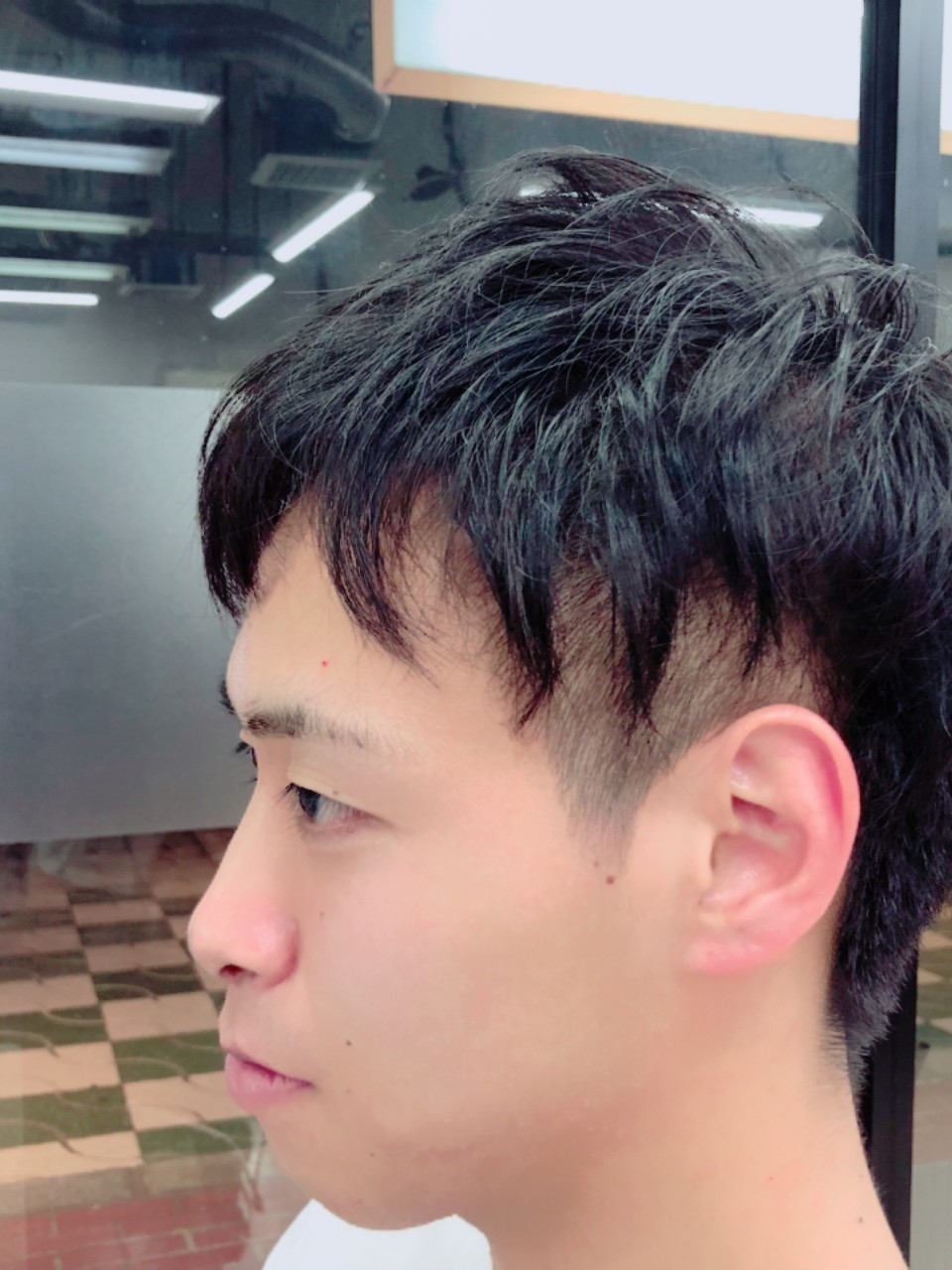 整髪料無しでok 来店したお客様のヘアスタイル カットサロンadam